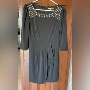 Jeweled black dress